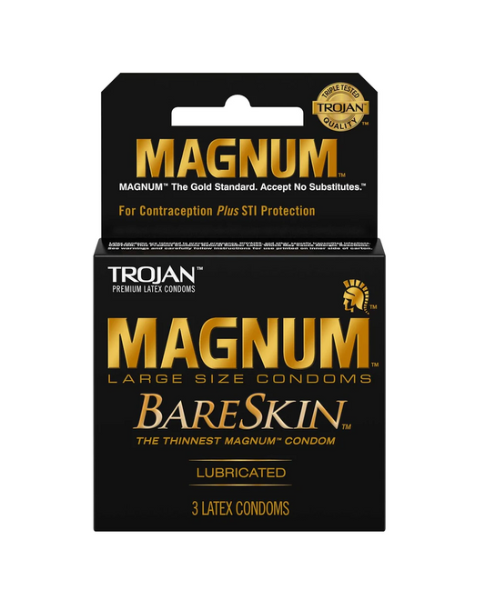 Trojan Magnum Bareskin 3pk 12bx