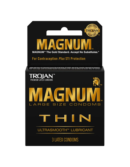 Trojan  Magnum THIN 3pk 12bx