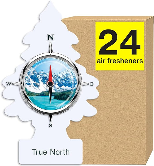 Little Tree Air Freshener True North 24bx
