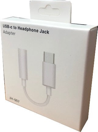 Type C Adapter to Aux (headphone Jax) 6/bx