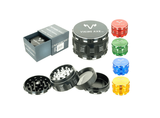 Viking Axe 4 Part Aluminum Grinder 1/pc