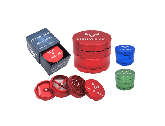 Viking Axe 4 Part 63mm Aluminum Grinder 1/pc