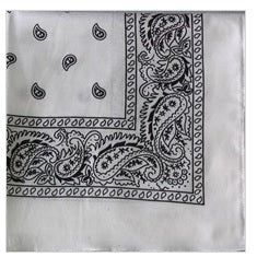 Square Bandanna With Paisley Design 12/bx