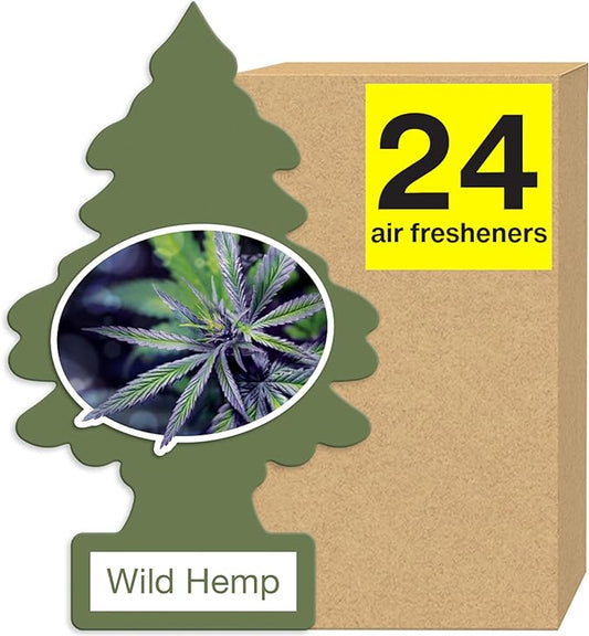Little Tree Air Freshener Wild Hemp 24bx