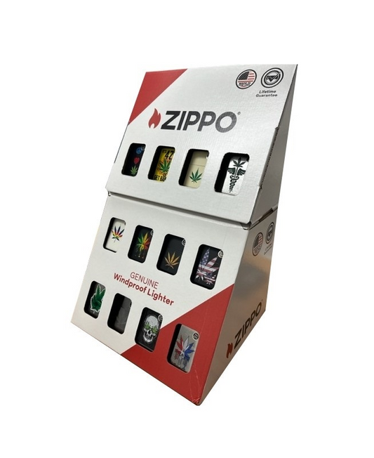 Zippo Cardboard 12ct Display