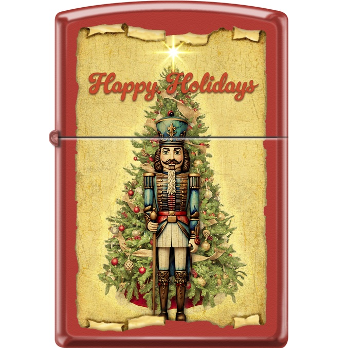 Zippo Holiday Nutcracker Design Lighter